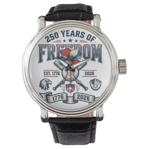 Montre Amérique Fleur Patriote Vintage Vector Design_1