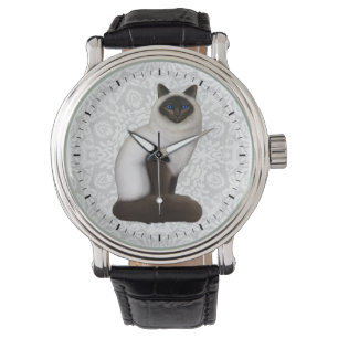 Montre amicale de chat de Birman