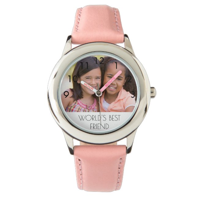 Montre Amis BFF photo texte fille (devant)