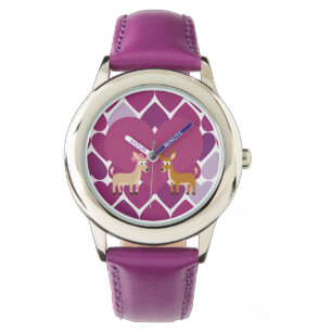 Montre Amour de cerfs communs