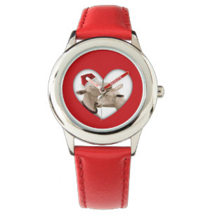 Montre Amour de chèvre à Noël