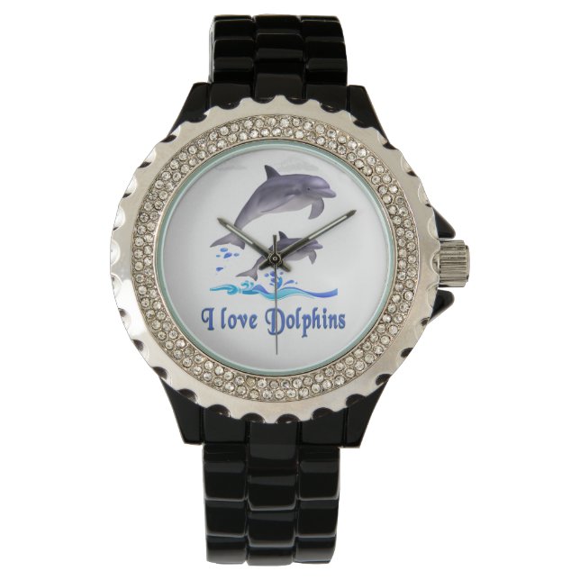Montre Amour de dauphin (devant)