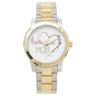 Montre Amour Maman Mères Jour Coeur