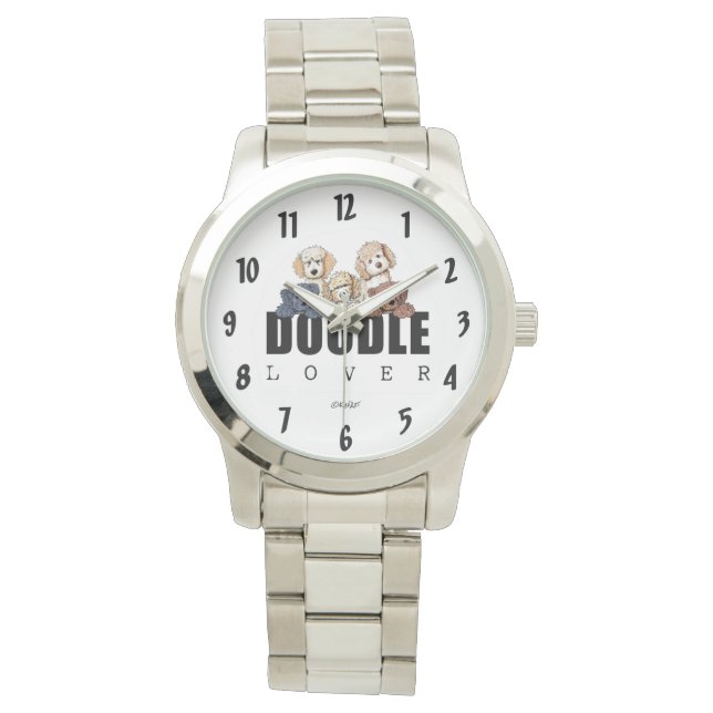 Montre AMOUREUX DE DOODLE (devant)