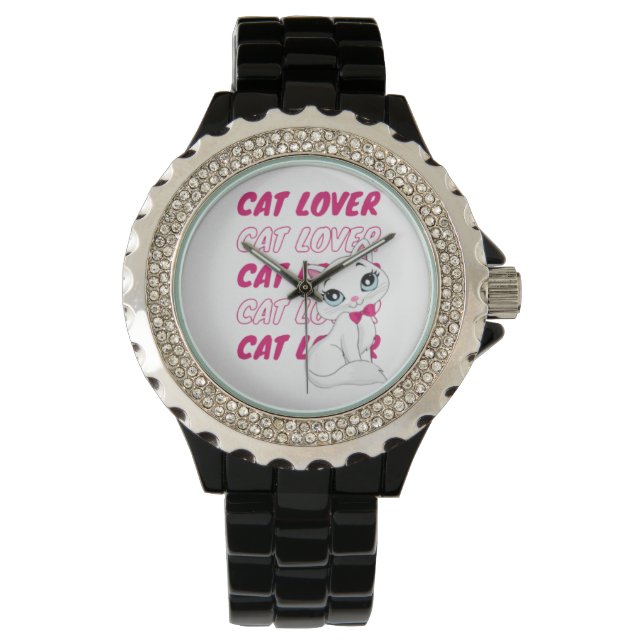 Montre amoureux des chats (devant)