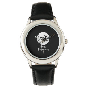 Montre Amoureux des chiens Happy Halloween Lab sorcier