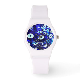 Montre Amulettes d'yeux bleues