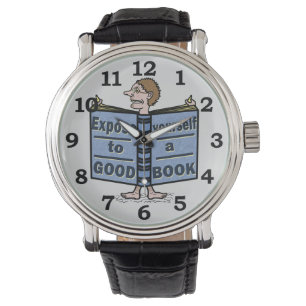 Montre Amusant s'exposer à un bon livre