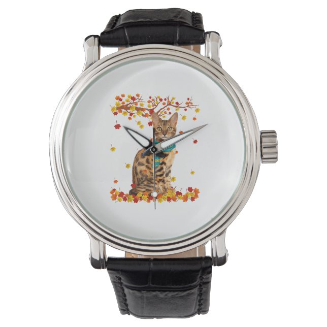 Montre Amusants Bengale Thanksgiving Cadeaux Amoureux de  (devant)