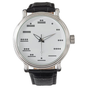 Montre analogue de nombre maya