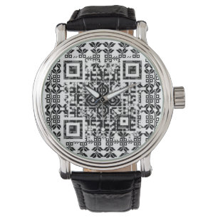 Montre ״ analyser le code QR pour trouver l'heure ״