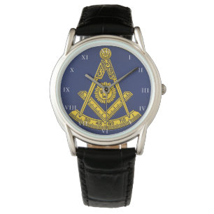 Montre Ancien Maître Freemason Carré et Compass Masonic