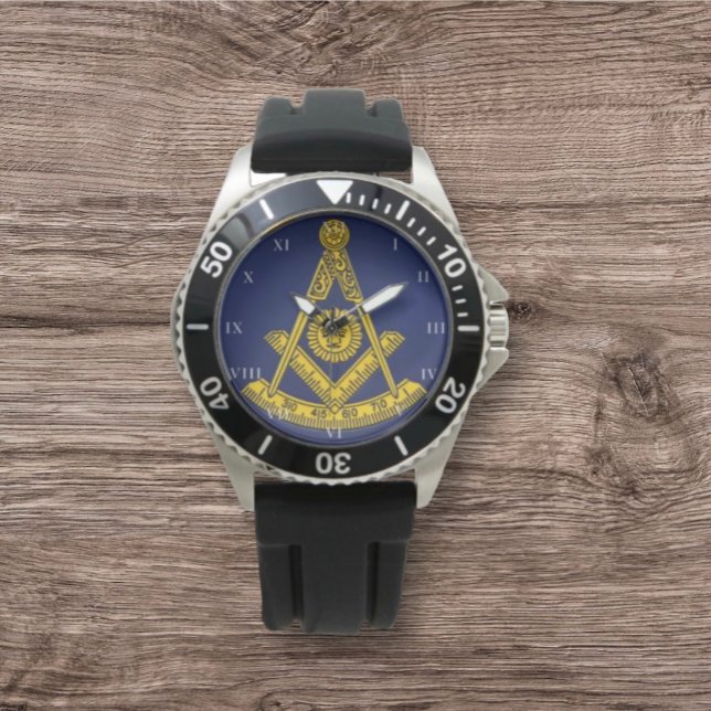 Montre Ancien Maître Freemason Carré et Compass Masonic (Créateur téléchargé)