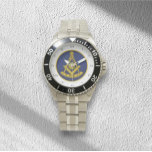 Montre Ancien Maître Freemason Carré et Compass Masonic W<br><div class="desc">Maître adorable,  Freemason,  Maître passé avec carré et boussole,  charité,  Montre de symbole maçonnique.</div>