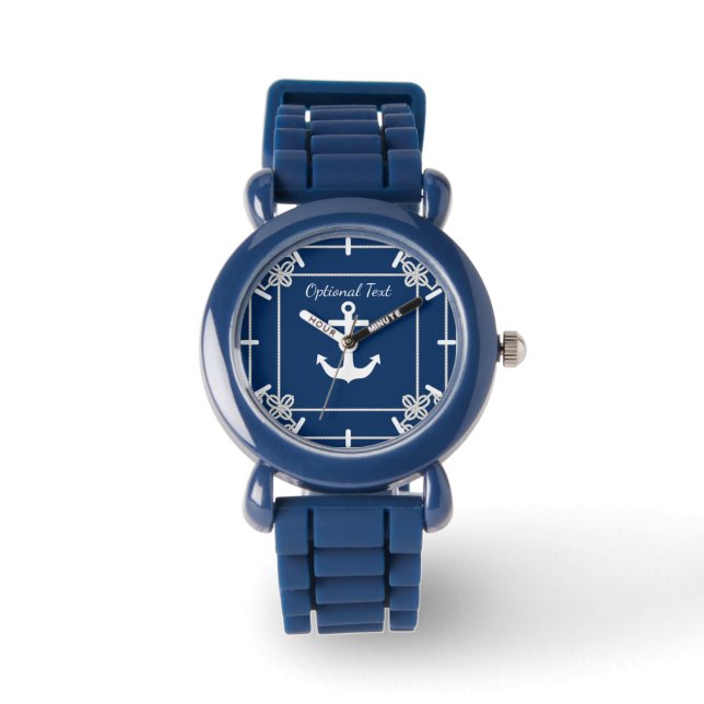 Montre Ancre en corde Frame Nautique (Recto)