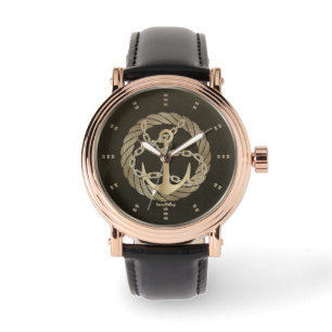 Montre Ancre or