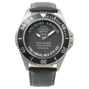 MONTRE ANCRES AWEIGH USS CORAL SEA (CV-43)