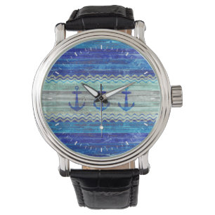 Montre Ancres côtières bleues de la marine russe