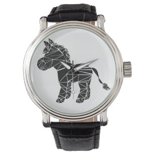 Montre Âne noir