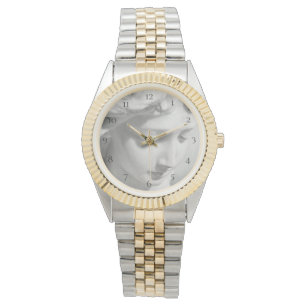 Montre Ange de marbre unisexe de deux tons de *~* bel