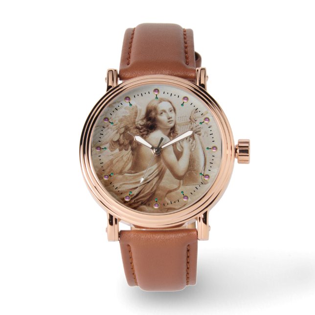 MONTRE ANGE JOUER LYRA SUR LES NUAGES (Recto)