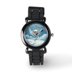 Montre Ange squelette – Le côté doux de l'au-delà. 