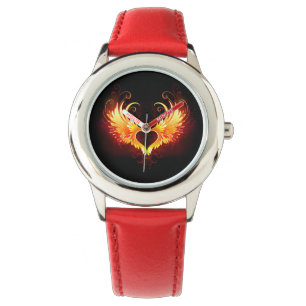 Montre Angel Fire Heart with Wings