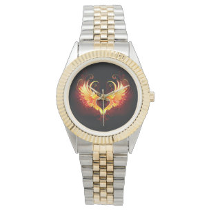 Montre Angel Fire Heart with Wings