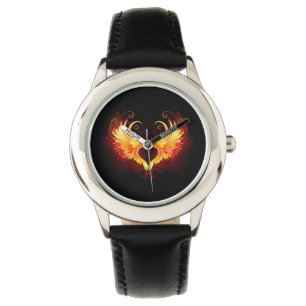 Montre Angel Fire Heart with Wings
