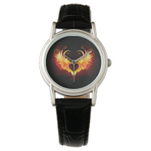 Montre Angel Fire Heart with Wings