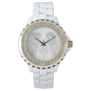 Montre ANGEL WINGS Blanc Personnalisable