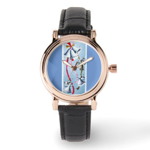 Montre Anges de mod de la belle moitié du siècle vintage