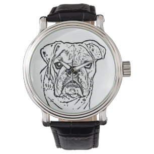 Montre anglaise de bouledogue