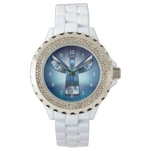 Montre Angle bleu