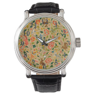 Montre Animal Antique Cheval Oiseau Deer Rabbit