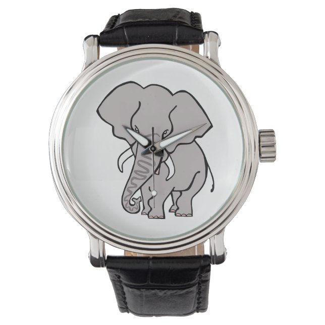 Montre Animal en voie de disparition - Cool African ELEPH (devant)