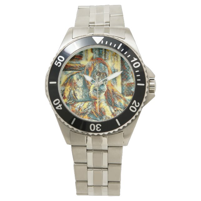 Montre AnimalArt_OrangUtan_018 (devant)