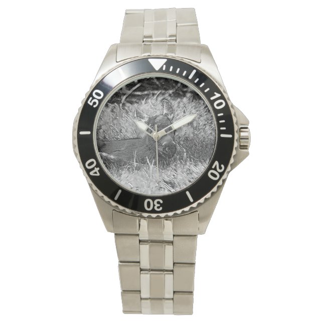 Montre AnimalArtBW_Moose_001 (devant)