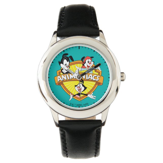 Montre Animaniacs | Warner Brothers & Sister WB Shield (devant)