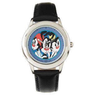 Montre Animaniacs Warner Siblings Circle Graphic