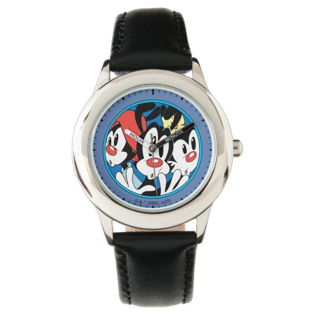 Montre Animaniacs | Warner Siblings Circle Graphic (devant)