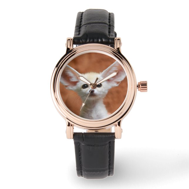 Montre Animaux de bébés cutest | Fennec Fox Pup (Recto)