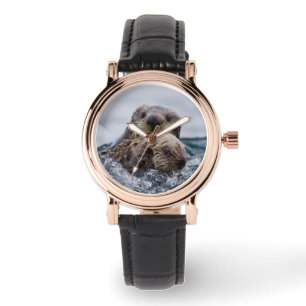 Montre Animaux de bébés cutest Otter Baby & Mère