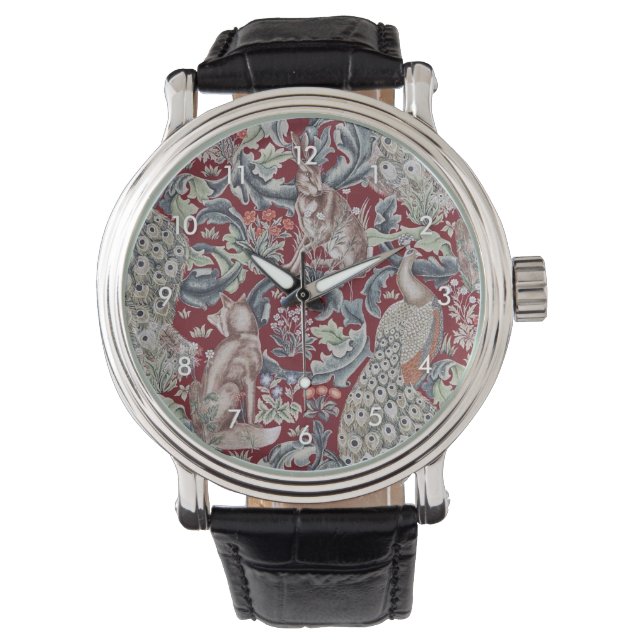 Montre Animaux forestiers, William Morris (devant)