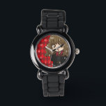 Montre Anime Hermione Granger<br><div class="desc">Montrez votre fierté de Harry Potter avec cet art adorable de caractère de Hermione Granger de style d'anime !</div>