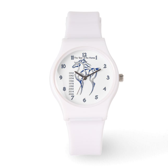 Montre Année du cheval (Recto)