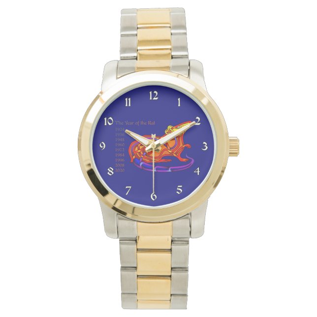 Montre Année du rat (devant)