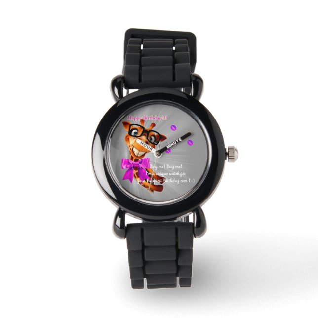 Montre Anniversaire le plus heureux (Recto)
