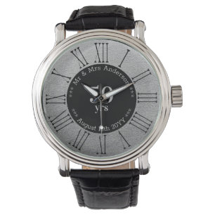 Montre Anniversaire mariage / Retraite personnalisée