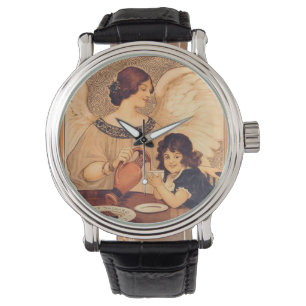 Montre Antique française au chocolat